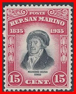 SAN MARINO 1935 DELFICO SC#172 MLH OG CV$50,00 uno de los VALORES CLAVE en CONJUNTO - Imagen 1 de 1