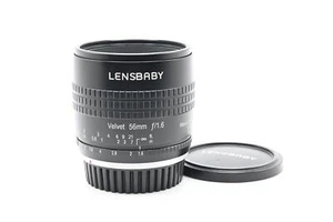 Lensbaby Velvet 56mm f1.6 Lens for Canon EF #218 - Picture 1 of 8