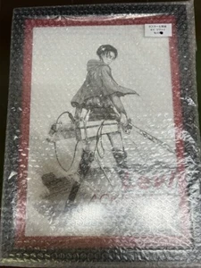 Attack On Titan Levi Ackerman Size A3 Poster Original Image Replica Survey Corps - Picture 1 of 4