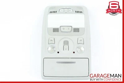 08-12 Audi S5 A5 Front Top Upper Overhead Dome Light Lamp Reading Map Gray OEM - Image 1 of 4