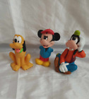 Three Disney Vintage 0-18 Months MOS Mickey Mouse & Friends Bath Toys