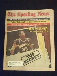March 12 1984 Sporting News Magazine Patrick Ewing Georgetown NCAA - Picture 1 of 2
