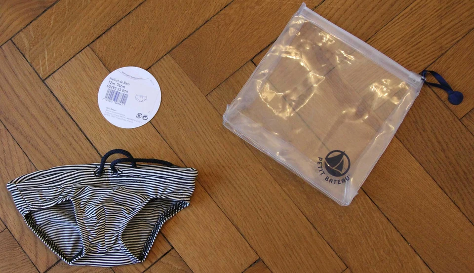 Petit Bateau Badehose für Jungen Baby 12 Monate 74 cm NEU - Bild 1 von 1