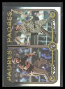 2024 Topps Update Rainbow Foil #US227 Chandler Seagle Mason McCoy - Picture 1 of 2