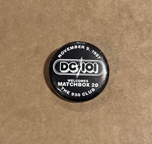 Matchbox 20 [DC101] RARE promo button '97