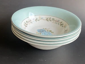 Delphatic China Barratts England Yelloware 6” Cereal Bowls Set Of 4 - Bild 1 von 4