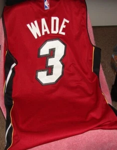 dwayne wade / no3/ miami heat tanktop jersey/ sports /nba - Imagen 1 de 2
