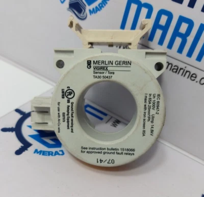 Merlin Gerin TA30 50437 Toroid Sensor VIGIREX - Image 1 of 4