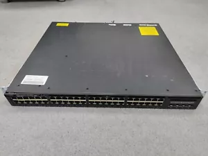 Cisco Catalyst WS-C3650-48PD-L WORKING BUT PLEASE CHECK DESCRIPTION - Picture 1 of 3