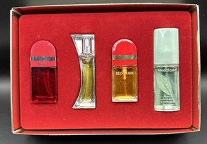 Elizabeth Arden 4pc Perfume Set Velvet Provocative Woman Red Door Green Tea - Picture 1 of 14