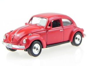 VW Beetle Beetle red diecast model car Welly 1:60