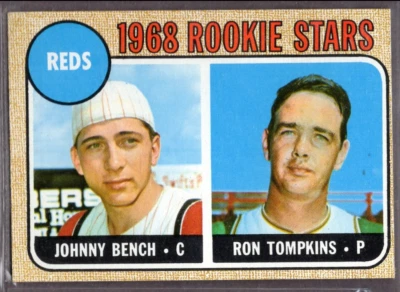 1968 Topps Set-Break #247 Johnny Bench Rookie RC como nuevo *Jaysace* Foto 1 de 2