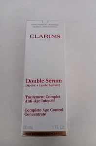 Clarins Double Serum Nuevo en Caja Antienvejecimiento Completo Control de Edad Concentrado 1 OZ - Imagen 1 de 3