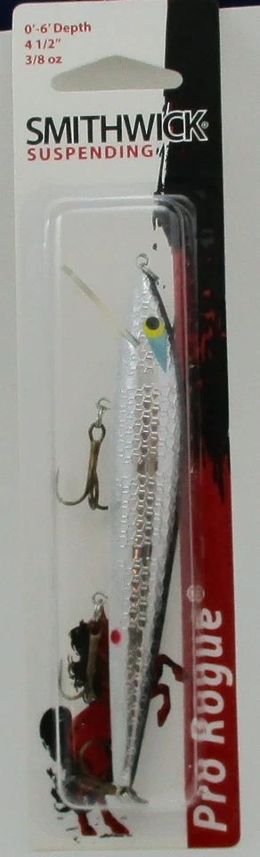 Smithwick ASDRB1231 Suspending Rattlin' Rogue Jerk Bait 4 1/2"