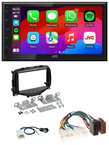 JVC Bluetooth 2DIN MP3 DAB USB Autoradio für Toyota Aygo (2014-2021) - Bild 1 von 10