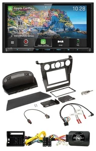 Kenwood Bluetooth Lenkrad 2DIN USB TMC DAB Navigation für BMW 5er E60 2004-2007 - Bild 1 von 12