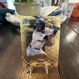 2020 Bowman Chrome Prospects Vidal Brujan #BCP-241 SuperFractor 1/1 (RC) - Picture 1 of 4