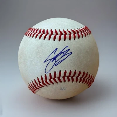 SEAVER KING AUTOGRAPHED SIGNED RAWLINGS MINOR LEAGUE BASEBALL NATIONALS AUTO - Image 1 of 2