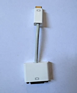 Adaptateur APPLE Mini-DVI vers DVI OEM Original - Photo 1/3