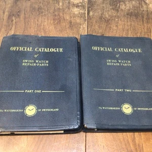 Official Catalogue of Swiss Watch Repair 1948 And 1949, Parts 1 & 2, - Picture 1 of 12