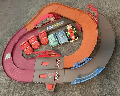 2011 Fisher Price Disney Pixar Cars, Shake N Go World Grand Prix Playset & Cars - Image 1 of 4