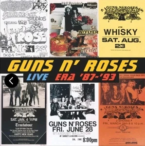 GUNS N' ROSES Live Era '87 - '93 4LP Picture Disc Vinyl LTD presale /500 - Picture 1 of 2