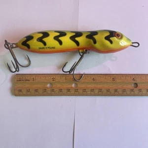 "Señuelo de pesca Salmo 18 Maas Marauder Tiger 6"" cuerpo - lucio almizcle Topwater" - Imagen 1 de 8