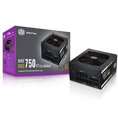 Cooler Master Full Modular 80 Plus Gold ATX Power Supply Uni (MPE7501AFAAGUS) - Image 1 of 4