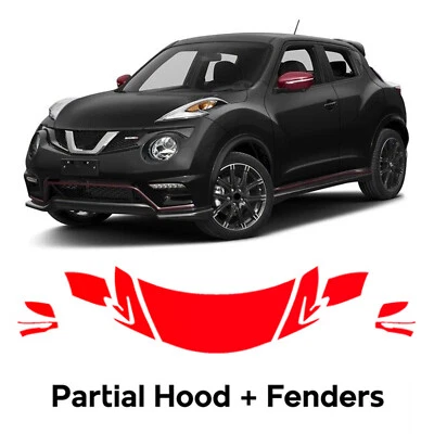 Предварительно нарезанная защитная пленка для капота PPF для Nissan Juke Nismo, RS 2015-2017 - Изображение 1 из 4