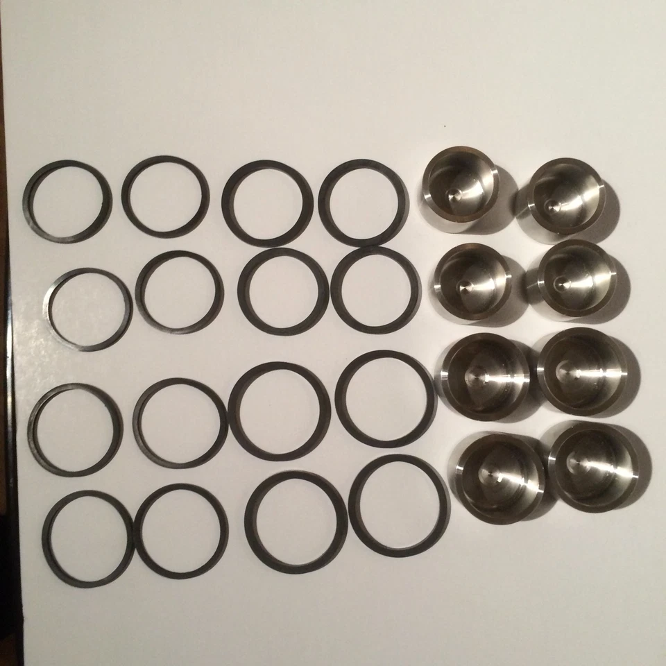 Yamaha YZF-R1 Pinza Freno Delantera Acero Inoxidable Juego Pistón 2002-2003 Punto Azul Foto 1 de 1