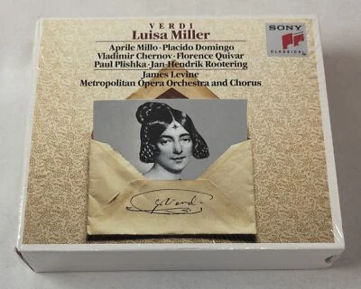 SEALED CD ~ James Levine VERDI - LUISA MILLER — 第 1/2 张图片