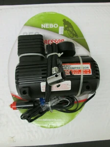 Bomba de bicicleta automotriz compresor de aire portátil Nebo 250 psi 12 V - Imagen 1 de 7
