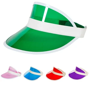 Pub Golf Poker Sun Visor Hat Golf Tennis 1980's Hen Stag Fancy Dress Accessories - Picture 1 of 7