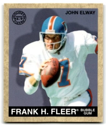 1997 Fleer Goudey John Elway Denver Broncos #15 - Image 1 of 2