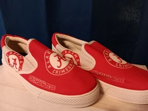 University Of Alabama Crimson Tide Women's Slip On Shoes Size 39 8.5 Women's - Picture 1 of 9