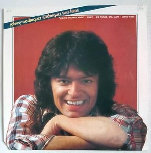 Johnny Rodriguez Rodriguez Was Here Vinyl LP Record Album & Record Sleeve - Picture 1 of 10