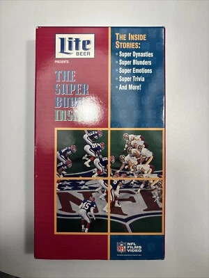Miller Lite The Super Bowl Insider Superbowl XXVII Video VHS Tape — 第 1/3 张图片