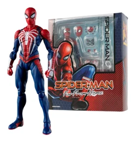 The Spiderman PS4 Advanced Suit PVC Action Figure Model Figurine Doll Toy Gift - Picture 1 of 5