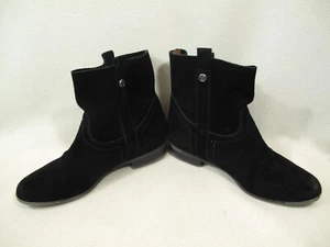 Frye and Co. Sarah Shortie Wildleder Slipper Stiefeletten Damen Booties Größe 7,5 M - Bild 1 von 15