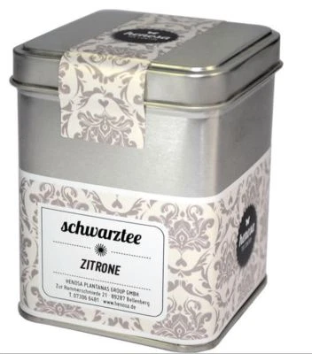  Schwarztee Zitrone in schöner Schmuckdose - Bild 1 von 2