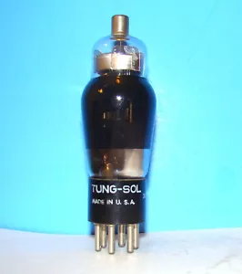 Type 58 Tung-Sol audio radio amplifier vacuum tube valve tested ST shape 258 58 - Picture 1 of 3