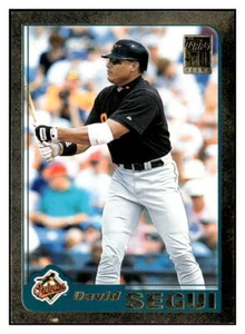 David Segui 2001 Topps Traded & Rookies T29 SN 2001 /2001 Gold - Picture 1 of 2