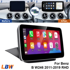 For Mercedes Benz B W246 2011-19 RHD 10.25'' Car Navi Multimedia Screen Carplay - Picture 1 of 12