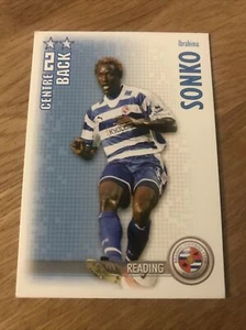 Ibrahima Sonko Reading FC Shoot Out 2006/07 Football Card - Picture 1 of 2