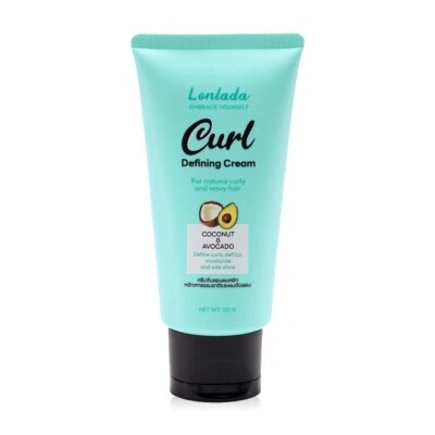 Lonlada Curl Defining Cream Nourishing Hair for Curly Hair Naturally Wavy 120g - Image 1 of 4