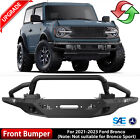 For 2021 2022 2023 Ford Bronco Steel Heavy Duty Front Bumper Kits Modular Design Ford Probe
