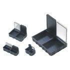 Składane pudełko WETEC SMD, ESD, 41 x 37 x 15 mm, duże, przezroczyste N3-6-6-10-1LS