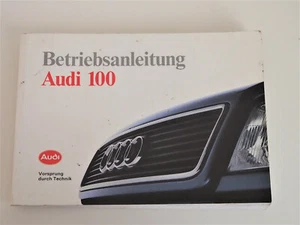 Audi 100 manual de instrucciones manual de instrucciones manual de servicio - Imagen 1 de 5