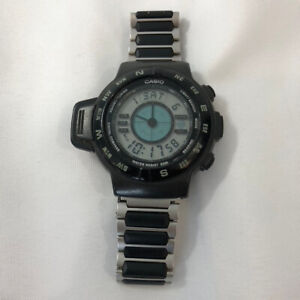 CASIO  - CPW - 100 Compass Watch Vintage NEW BATTERY