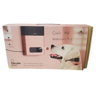 Petcube Bites - Smart HD pet camera with treat dispenser NEW Pink - Image 1 of 3